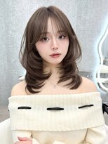 グローアイヴィ 大宮(GLROW IVY) ミディアムレイヤーカット/似合わせカット/髪質改善/顔周り/大宮