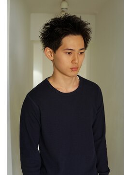 ネイヴィル(navile) スパイキーショート×リフトパーマ