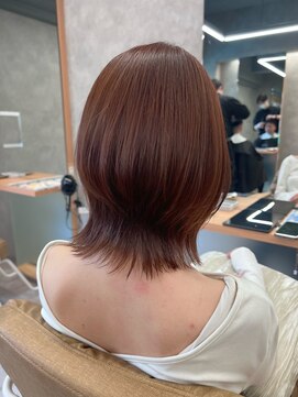 グラフィー(graphy) ショートレイヤー×オレンジ