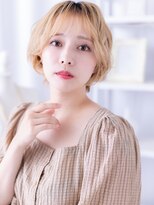 カバーヘア 上尾西口店(COVER HAIR)&nbsp;韓国風ダブルカラー小顔ハッシュレイヤーボブパーマ20代30代上尾