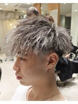 オメガ 渋谷(OMG)&nbsp;下ろしツイストホワイトメッシュ