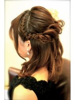 リュドール 名駅(Rue D'or)&nbsp;ナチュラルな編み込み♪ハーフアップ