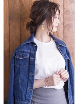 オリーブフォーヘアー(olive For hair)&nbsp;波ウェーブとろみアレンジ【olive for hair】03-6914-0898