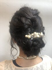 結婚式、お呼ばれヘアアレンジ