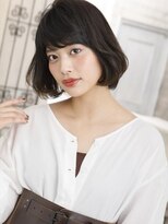 ミンクス 原宿店(MINX)&nbsp;ふんわりワンカール×前上がりボブ