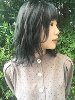 ファースト 仙台店(first) 大人かわいいネイビーグレー