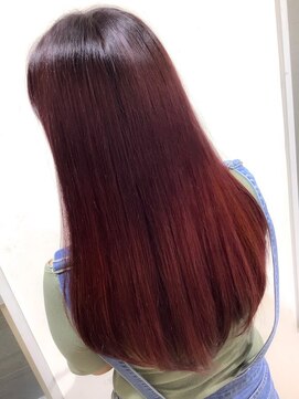 ヘアーメイク トレコローリ(hair make trecolori) 【trecolori 津田沼】ボルドー
