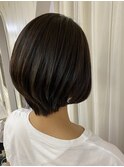 まとまりショートボブ