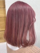 アジールヘア 所沢プロペ通り店(agir hair) 透け感ピンク 10代20代30代ピンクカラー