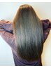 《本気のケア》エイジングケア プレミアム + color + cut  ※スパ付 ￥21500