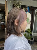 ラベンダーウルフパーマ