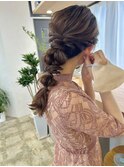 kana ヘアセット 結婚式