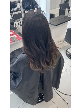 アライブ ハラジュク(ALIVE harajuku) 【ALIVE 夕貴】グレージュグラデーションカラー