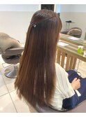 髪質改善ストレート