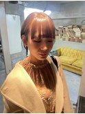 【恵比寿ro-ro】ピンク系カラー×丸味ショート