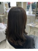 艶カラー[カール/セミディ/シアーカラー/姫カット/津田沼駅