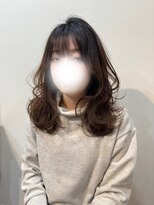 トータルビューティーサロン プリエ(prier) ミディアムレイヤー/レイヤーカット/韓国風ヘア/ 韓国風巻き