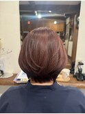 丸みショートボブ