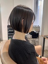 ダルシット(dulcet★★★)&nbsp;ミニボブ/暗髪/透明感カラー/アッシュグレー