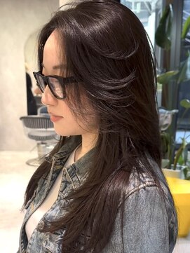 シティ(CITY) かきあげ前髪 ロングレイヤー レイヤーカット