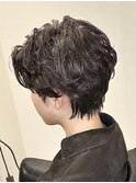 フェザーパーマ[名駅/透明感カラー/Wカラー/ハイライト]