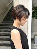 大人可愛い/20代30代40代/大人ショート/ショートボブ/葛谷 英司