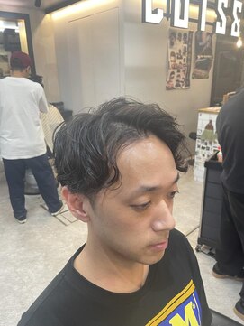 フランクスバーバーリザーブ 人形町店(FRANK’S BARBER RESERVE) スペインカール/スパイキーパーマ/フェザーパーマ/人形町S