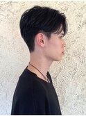 メンズカット ツーブロック アップバング 刈り上げ 韓国ヘア