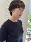 【杏】ショートパーマ