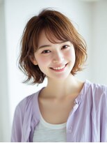 ニスル センター南店(NISURU）&nbsp;黒髪/クラゲヘアー/オリーブグレー/小顔/ココアベージュ