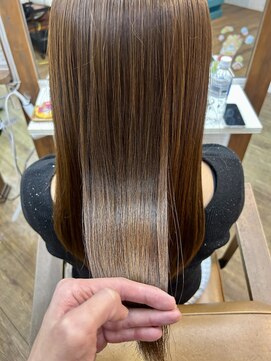 ヘアリゾート リノ(Hair resort Lino) 髪質改善縮毛矯正『髪にドラマを』