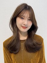 ラボヌールヘアー オリビエ 北千住店(La Bonheur hair Olivier)&nbsp;フェイスレイヤーくびれ巻