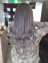 フォックス 四日市店(FOX)&nbsp;艶髪ロング/巻き髪/レイヤーカット/アッシュグレー