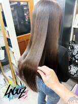 ラグズ 茅ヶ崎(LAGUZ)&nbsp;グロウシルク・ストレートロング 茅ヶ崎リンゴ幹細胞