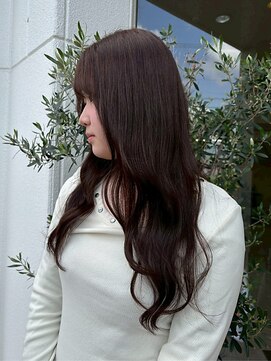 バルス(BLS) 透明感グレージュ/ロング/ウェーブ/レイヤーカット