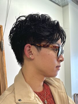 ニール 名古屋 伏見 丸の内(NEELU) [NEELE_take]メンズフェザーパーマ