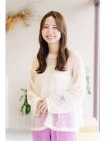 ミントリーフ 田中店(Mint leaf)&nbsp;髪質改善ミディアムスタイル