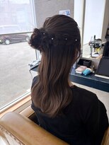 コアークリップ 東光店(CORE CLIP)&nbsp;half up bun