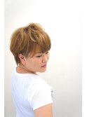 ツーブロック×刈り上げアクティブショート
