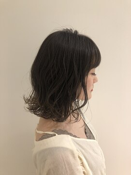 マッシュ チャヤマチ(MASHU chayamachi) 切りっぱなしロブ