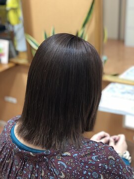 ヘアーフェイスカラーバー(hair face COLORBAR) 天然ミネラルストレート