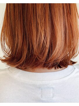 ヘアメイク ミッカ(HAIR MAKE MICCA) orange color◎杉浦 恵