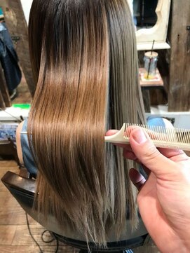 アティック ヘアーデザインアンドリラクゼーション(attic hair design&relaxation) 髪質改善　スタイル