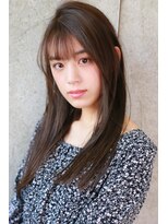 ラフィス ヘアー ロビン 名古屋店(La fith hair robin) 【Lafith】ストレート×セミロングヘア