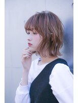 レニーバイエース(LANY by ACE)&nbsp;【LANY 横浜】波打ちウェーブ×くすみライトベージュ