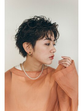 ピズム(PISM) カーリークールショート／ショコラベージュ