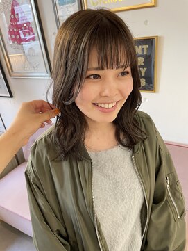 リタ(LITA) 【LITA】オリーブグレージュ×ハイライト　◇奥村