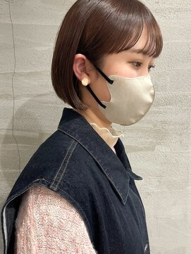 ヘアアンドビューティー クローバー(Hair&Beauty Clover) ミニボブ/アースカラー