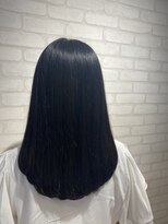 エヌアンドエー 草加店(N&A)&nbsp;黒髪カタログ・レイヤーロング・アッシュブラック・#草加