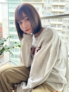 ベター(better) ストレートパーマ×ボブ